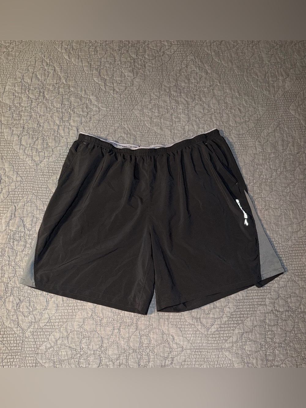 Brooks Rogue Runner III Short Mens XL Black/Gray Running Athletic Size-L